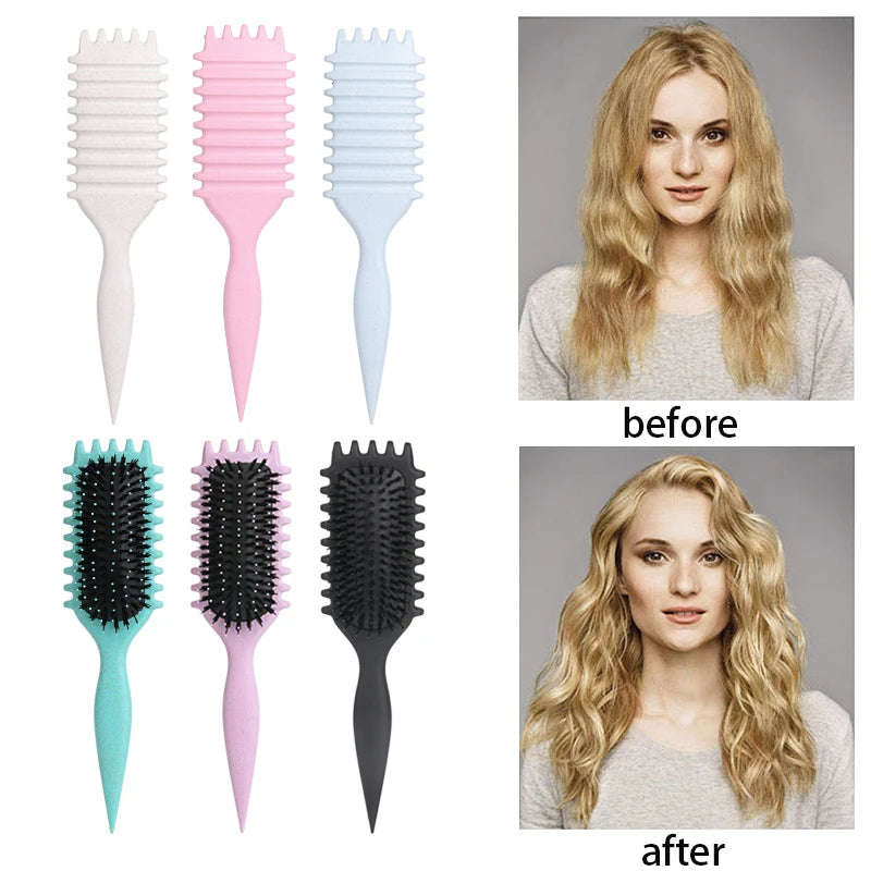 EcoCurl Brush – Natural Wave Comb
